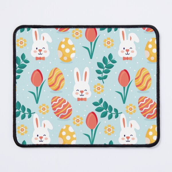 Item preview, cute bunnies, beautiful Easter pattern designed and sold by Mauswohn.