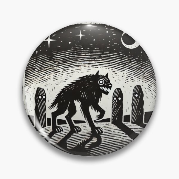 Item preview, Black Shuck (Devil Dog of East Anglia) designed and sold by FolkFoundry.