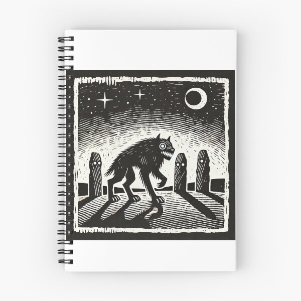 Item preview, Black Shuck (Devil Dog of East Anglia) designed and sold by FolkFoundry.