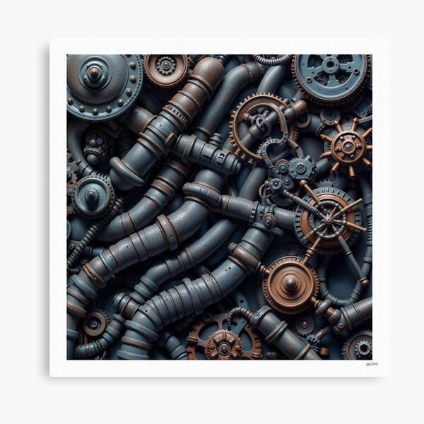 Aperçu de l'œuvre Steampunk 60 créée et vendue par olivier duchossoir.
