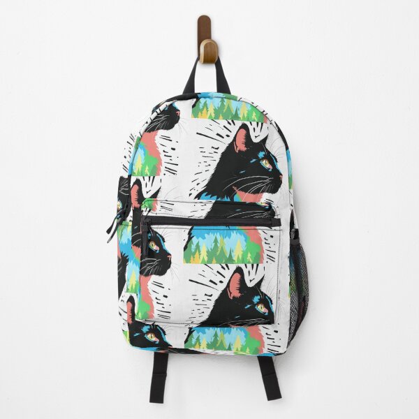 Item preview, Colourful Black Cat designed and sold by MissBandBruno.