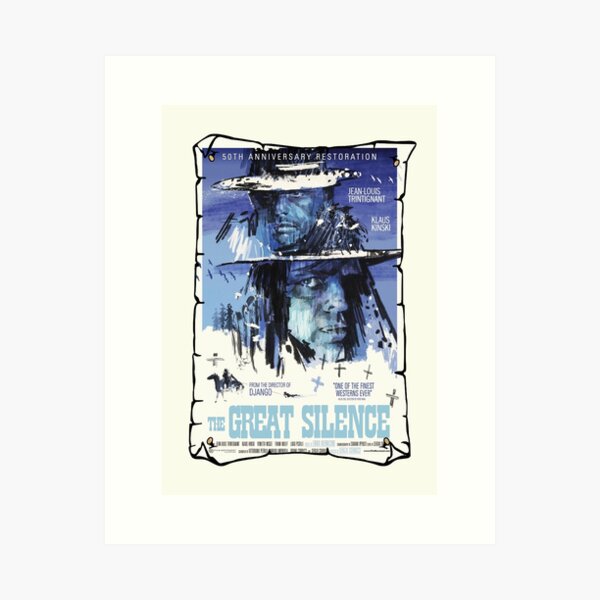 Item preview, THE GREAT SILENCE 1968 POSTER designed and sold by FULLER FACTORY.