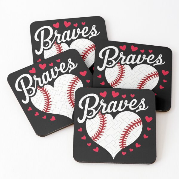 Item preview, Braves Baseball Heart Design designed and sold by haitrieuic96.