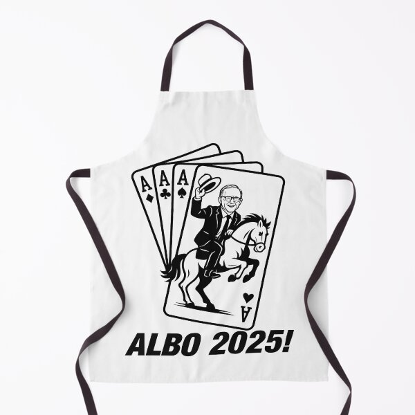 Item preview, Go Albo 2025 Anthony Albanese Australian Labor Party designed and sold by CoolCrazyQuirky.