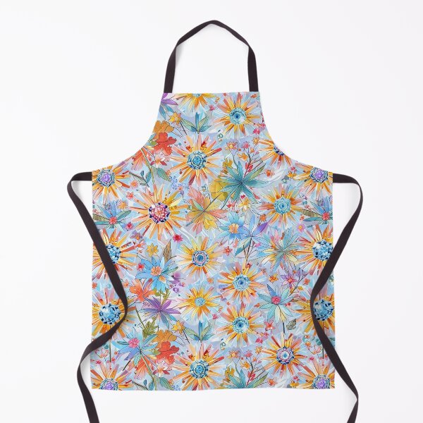 Item preview, A pattern of symmetrical crystal flowers designed and sold by CoolPixels.