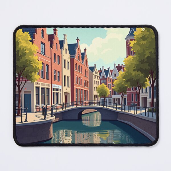 Item preview, Den Haag Travel Poster, Perfect Gift for Travel Enthusiasts, Vintage Style Wall Art, Netherland Wall art for home decor, Den Haag print. designed and sold by Thegalleryshop1.