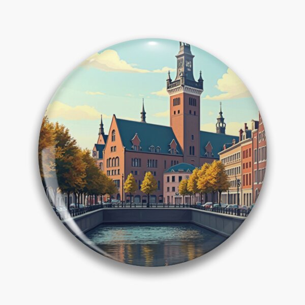 Item preview, Den Haag Travel Poster, Perfect Gift for Travel Enthusiasts, Vintage Style Wall Art, Netherland Wall art for home decor, Den Haag print. designed and sold by Thegalleryshop1.