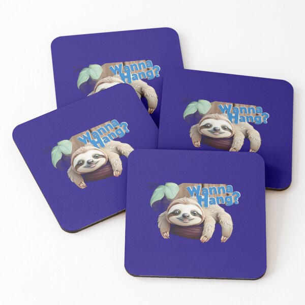 Item preview, Wanna Hang? Sloth designed and sold by ArtisticDesignsbyLinda.