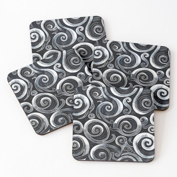 Aperçu de l'œuvre Modèle Paua maori de Nouvelle-Zélande Koru Design 359 créée et vendue par GrinGalore.