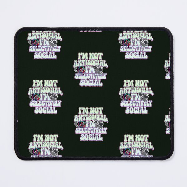 Item preview, Antisocial Funny Sarcastic Saying for Introverts designed and sold by tamdevo1.