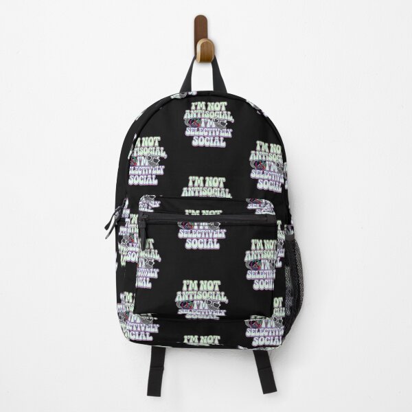 Item preview, Antisocial Funny Sarcastic Saying for Introverts designed and sold by tamdevo1.