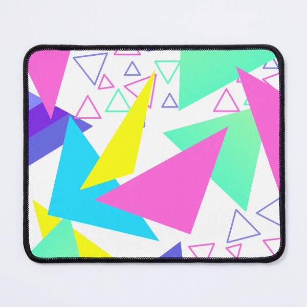 Item preview, 80s triangles designed and sold by SparkleArtPrint.