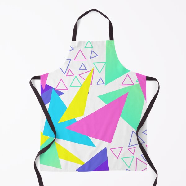 Item preview, 80s triangles designed and sold by SparkleArtPrint.