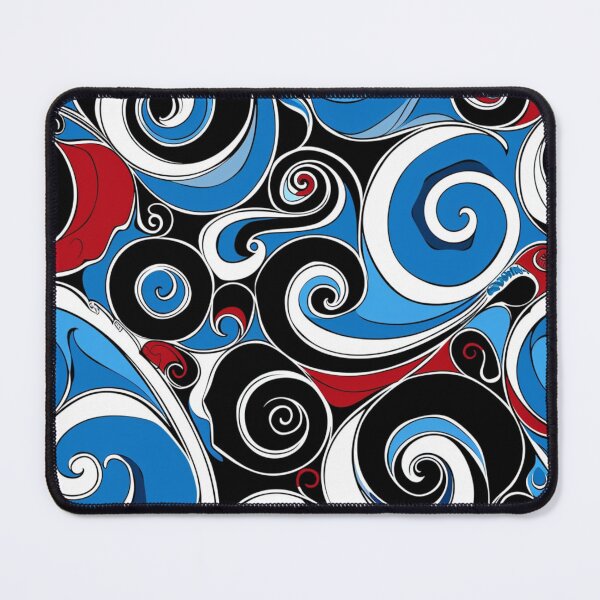 Item preview, New Zealand Māori Paua Pattern Koru Design 360 designed and sold by GrinGalore.