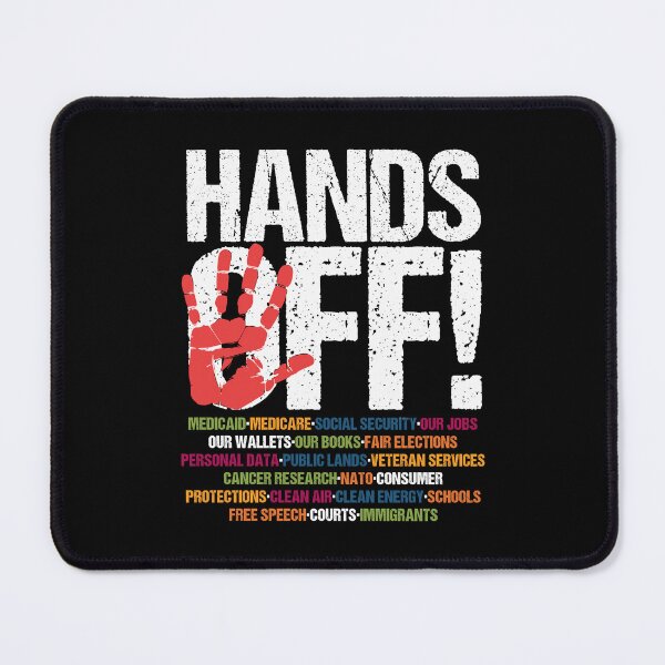 Item preview, Anti Trump Hands Off Protest designed and sold by Hajuji.