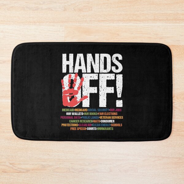 Item preview, Anti Trump Hands Off Protest designed and sold by Hajuji.