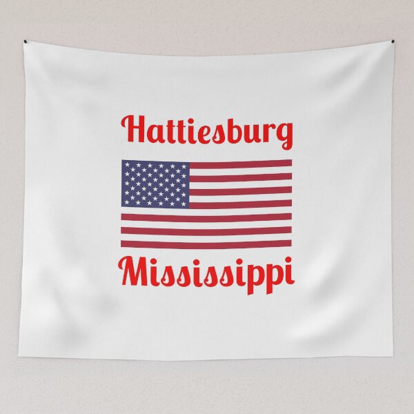 Item preview, Hattiesburg Mississippi - Stylish Prints, designed and sold by Fleetwood1994.