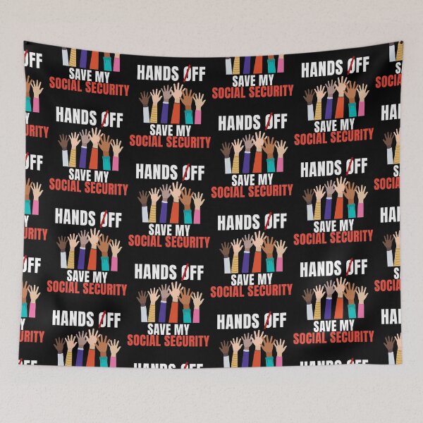 Item preview, Hands Off My Social Security designed and sold by Hajuji.