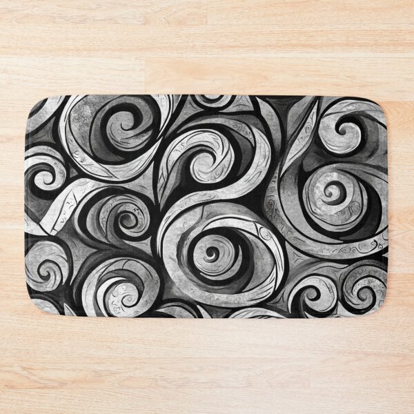 Item preview, New Zealand Māori Paua Pattern Koru Design 362 designed and sold by GrinGalore.
