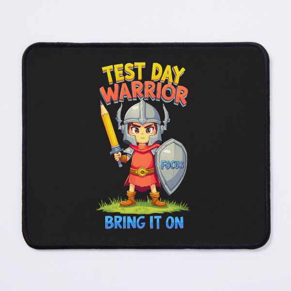 Item preview, Test Day Warrior, Bring It On! Motivational Design For Confident Students designed and sold by elynne9.