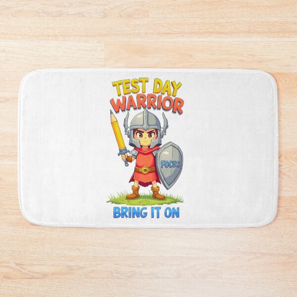 Item preview, Test Day Warrior, Bring It On! Motivational Design For Confident Students designed and sold by elynne9.