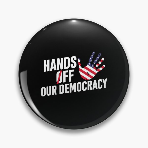 Item preview, Hands Off Protest Our Democracy  designed and sold by Hajuji.