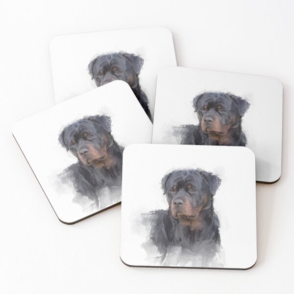 Item preview, Rottweiler Power, Bold & Loyal Dog Art designed and sold by JustWildWithin.