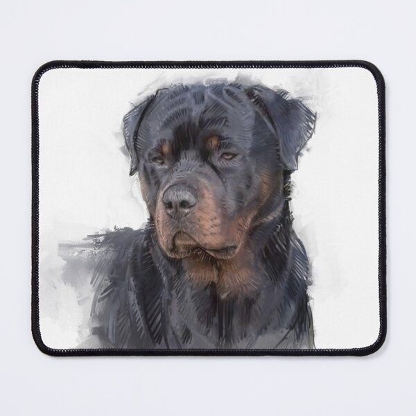 Item preview, Rottweiler Power, Bold & Loyal Dog Art designed and sold by JustWildWithin.