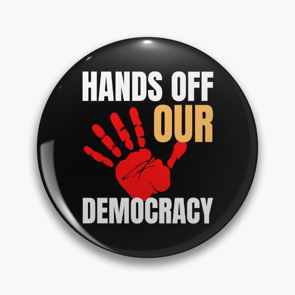 Item preview, Hands Off Our Democracy designed and sold by Hajuji.