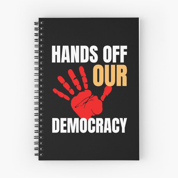 Item preview, Hands Off Our Democracy designed and sold by Hajuji.