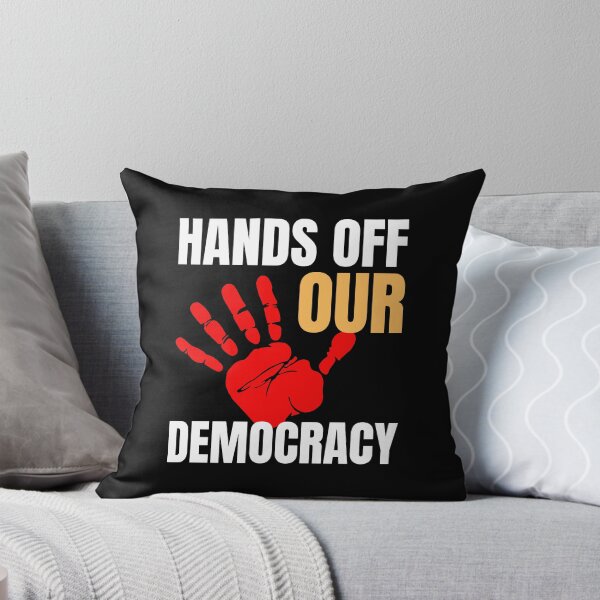 Item preview, Hands Off Our Democracy designed and sold by Hajuji.