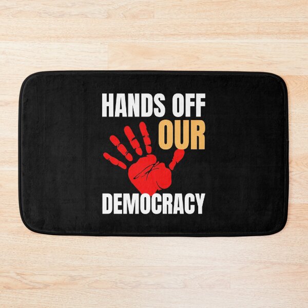 Item preview, Hands Off Our Democracy designed and sold by Hajuji.