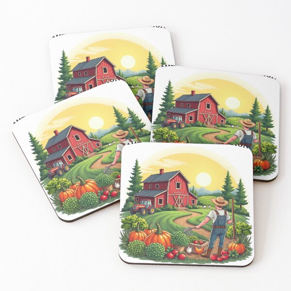 Item preview, Farm Landscape Growing the Future - Sustainability designed and sold by tarzbol.