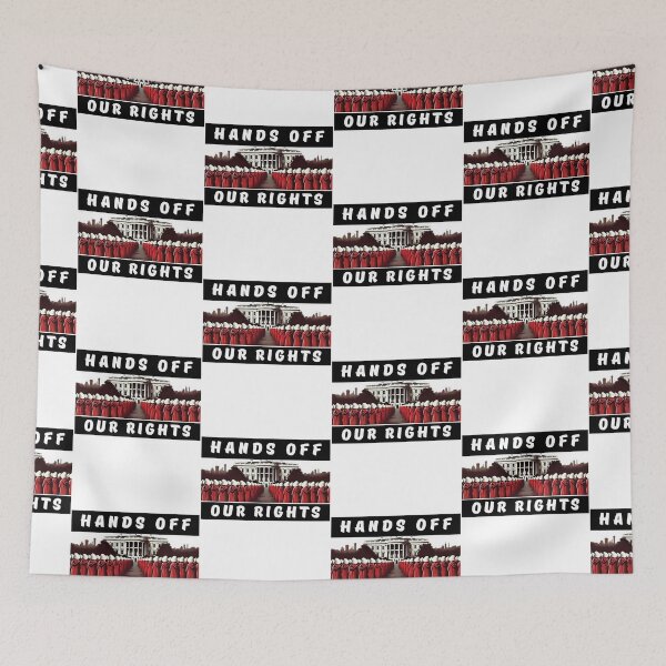Item preview, Hands Off Our Rights designed and sold by Hajuji.