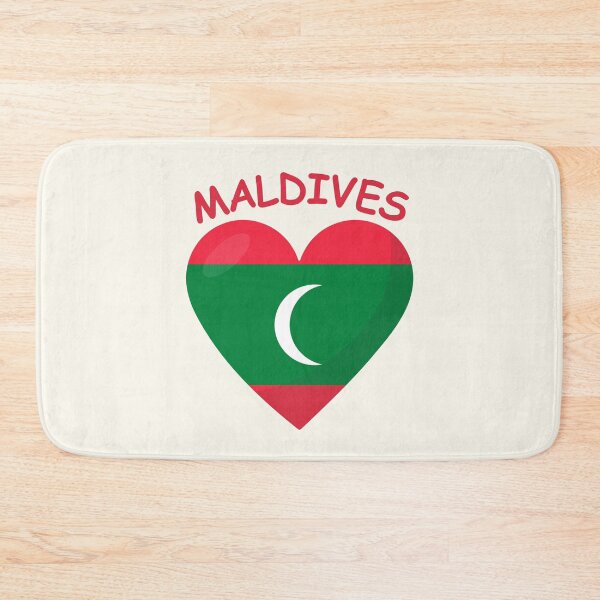 Item preview, Maldives flag designed and sold by Peerless-Prime.