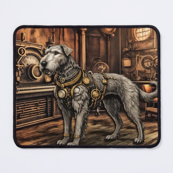 Item preview, Irish Wolfhound Steampunk designed and sold by NikkiBear67.