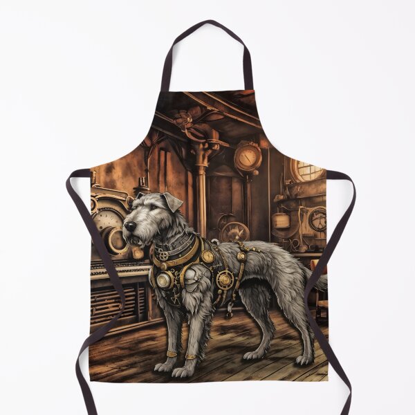 Item preview, Irish Wolfhound Steampunk designed and sold by NikkiBear67.