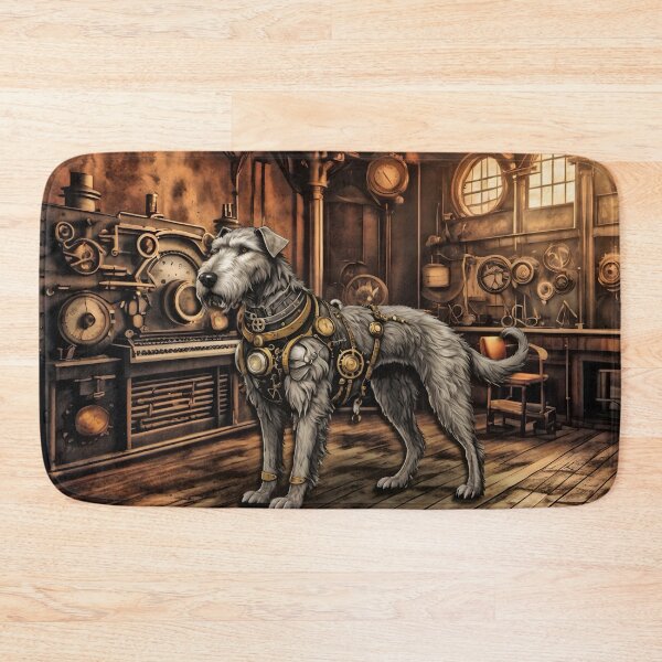 Item preview, Irish Wolfhound Steampunk designed and sold by NikkiBear67.