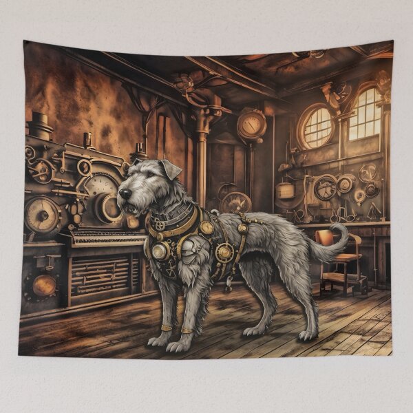 Item preview, Irish Wolfhound Steampunk designed and sold by NikkiBear67.