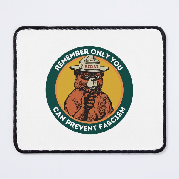 Item preview, Smokey Resist Bear  Anti Facism FDT designed and sold by Hajuji.