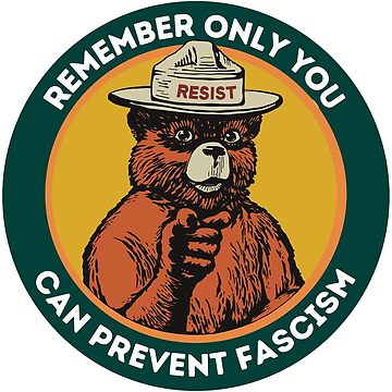 Vorschaubild zum Design Smokey Resist Bear Antifaschismus FDT von Hajuji