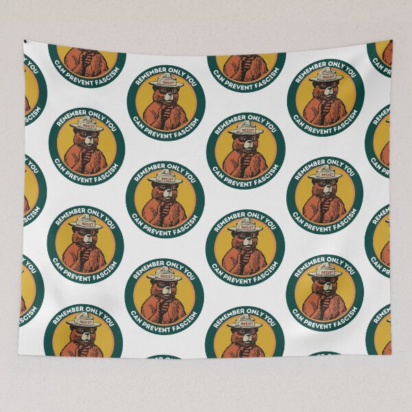 Item preview, Smokey Resist Bear  Anti Facism FDT designed and sold by Hajuji.
