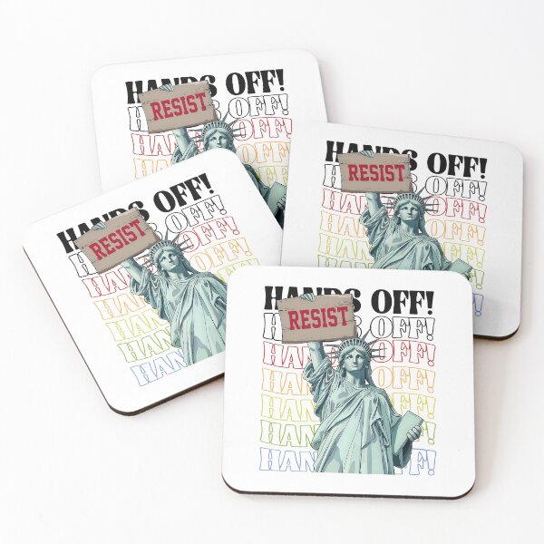 Item preview, Hands Off Protest Resist Anti Trump designed and sold by Hajuji.