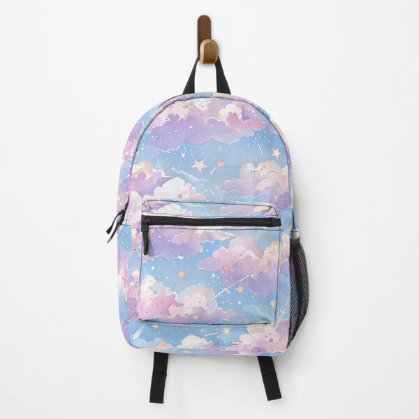 Item preview, Dreamy skyscape, pastel clouds, scattered stars designed and sold by CoolPixels.