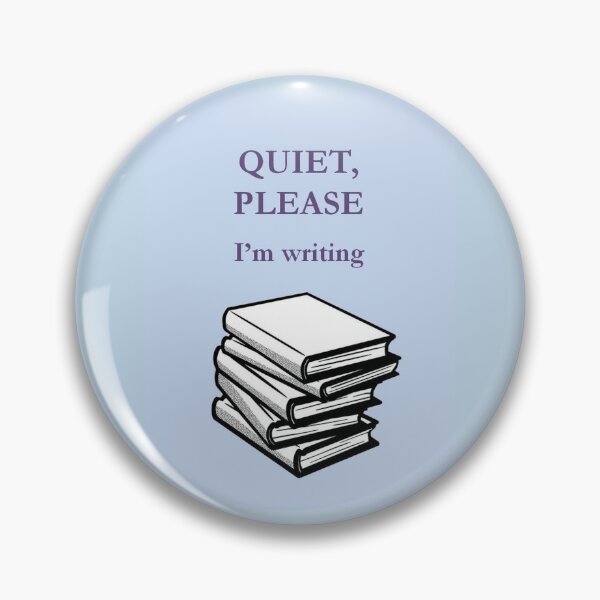 Item preview, Quiet, please... I'm writing designed and sold by carmencuarzo.