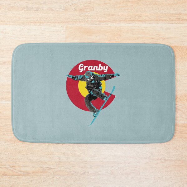 Item preview, Granby Colorado snowboarding flag designed and sold by studioss76.