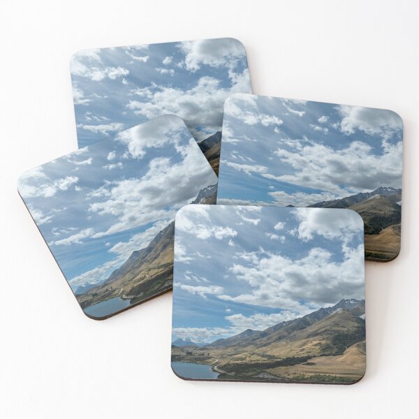 Item preview, Snow capped mountains and coastline designed and sold by mattryanphoto.