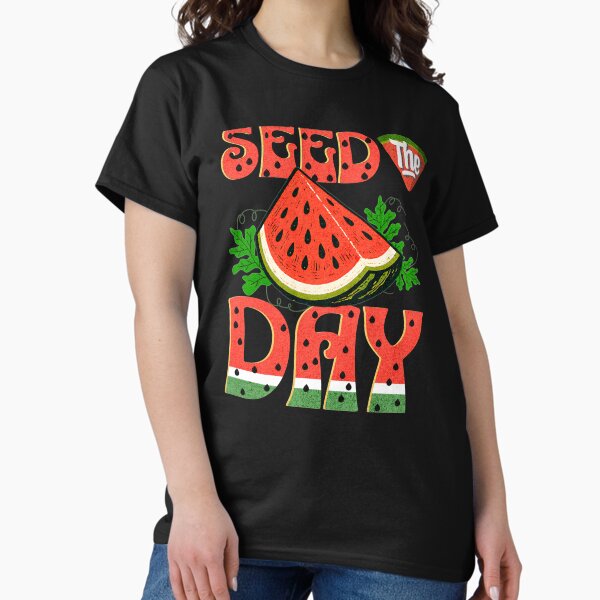 Item preview, SEED THE DAY WATERMELON RETRO FRUIT VINTAGE ADVERTISEMENT  designed and sold by BenStudio-23.