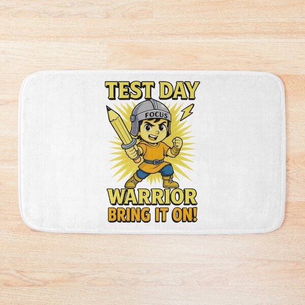 Item preview,  Test Day Warrior, Bring It On! Motivational Design For Confident Students designed and sold by elynne9.