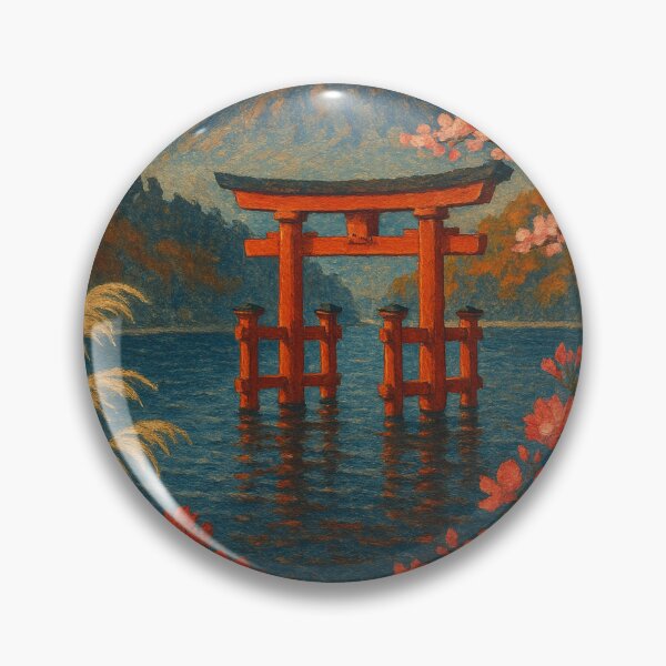 Item preview, Fuji-Hakone-Izu – Mount Fuji and Floating Torii Gate designed and sold by Places On Earth.